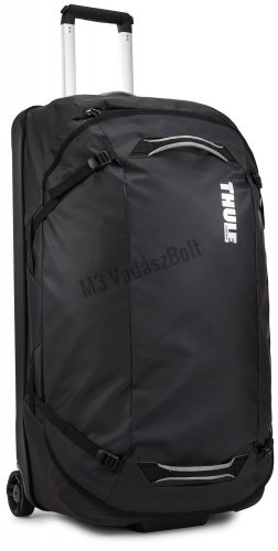 Thule Chasm Luggage 110L - Black, fekete gurulós bőrönd