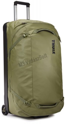 Thule Chasm Luggage 110L - Olivine, oliva zöld, gurulós bőrönd