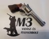 Smith&Wesson M-686-5  357Mag/38Spec, maroklőfegyver, használt, (CFU-1173)