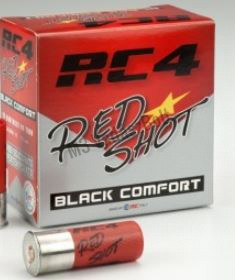 RC4 Red Shoot Black 12/70-7,5(2,4mm) 28g, sörétes lőszer