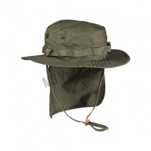 Mil-Tec Kalap BRIT.BOONIE R/S M.NECKFLAP oliv - L