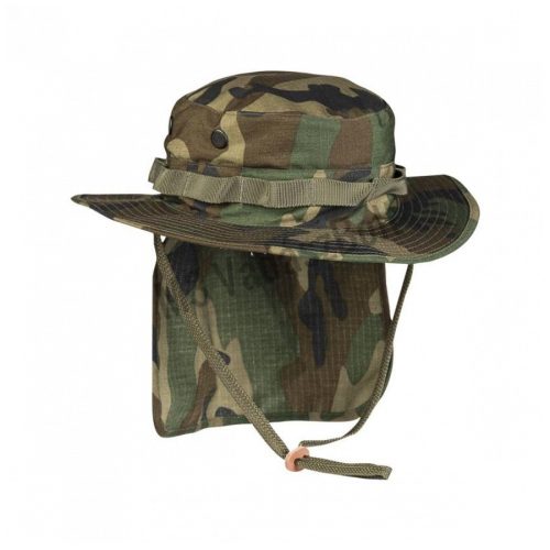 Mil-Tec Kalap BRIT.BOONIE R/S M.NECKFLAP woodland - S