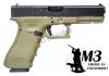 PISZTOLY GLOCK 17 OLIVE