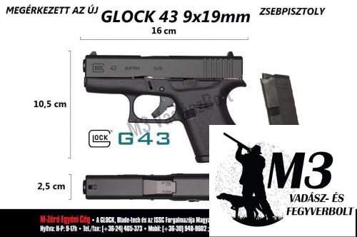 PISZTOLY GLOCK 43