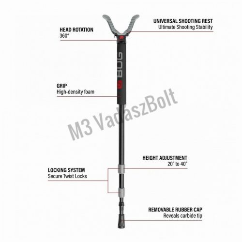 BOG Havoc Shooting Stick Monopod fegyverállvány