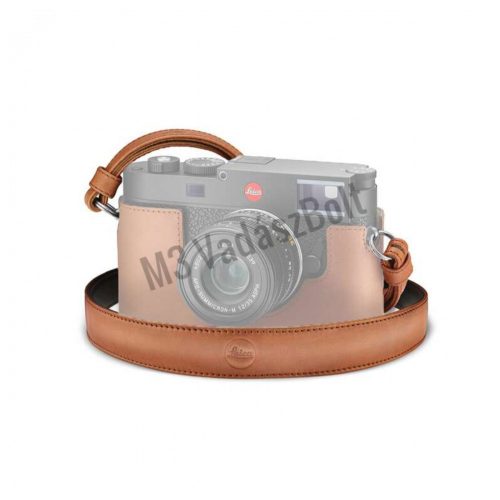 Leica nyakpánt M / CL / Q / D-Lux fényképezőgéphez, konyak