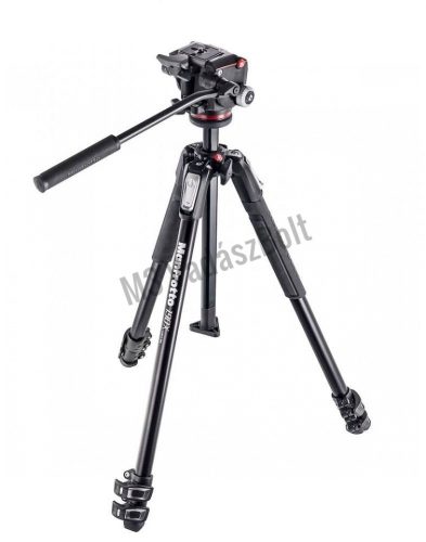 Manfrotto 190X kit alu 3 szekciós állvány + XPRO fluid fej