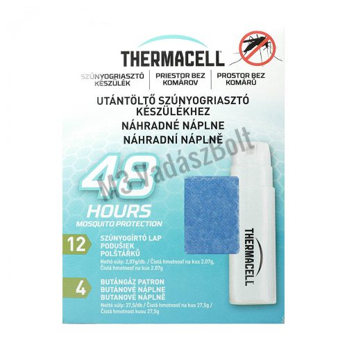 Thermacell utántöltő - 48 órás.(4 patron, 12 lapka)