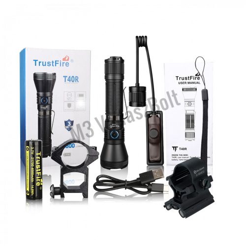 Trustfire T40R LED Pannon vadászlámpa szett