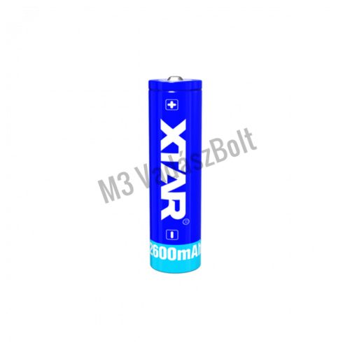 XTAR 18650 Li-ion akku 2600 mAh 69 mm hosszú