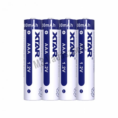 XTAR 4 x AAA 900mAh Ni-MH akkumulátor