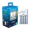 Panasonic Eneloop 4xAA 2000mAh akku + 10 órás töltő