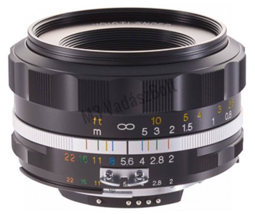 Voigtländer Ultron 40 mm F2.0 SLII-S ASPH Ai-S fekete Nikon objektív