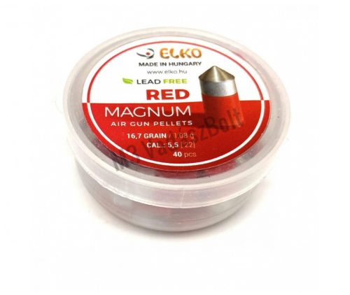 Lead Free Red Magnum 5,5mm léglövedék