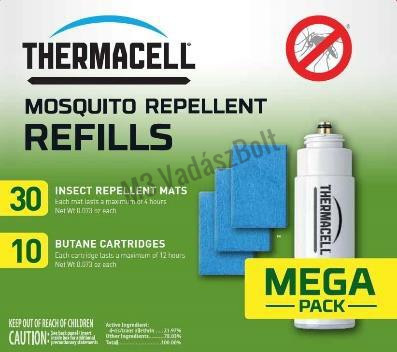 Thermacell R-10 Refill megapack 120 óra (30lap+10patr)