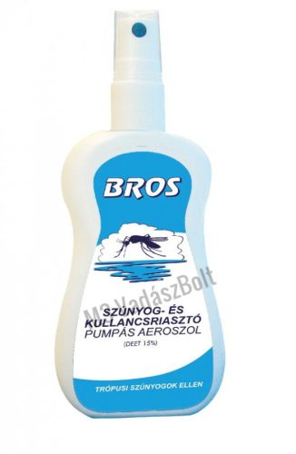 Bros B003 szúnyog és kullancsriasztó aeroszol 90ml