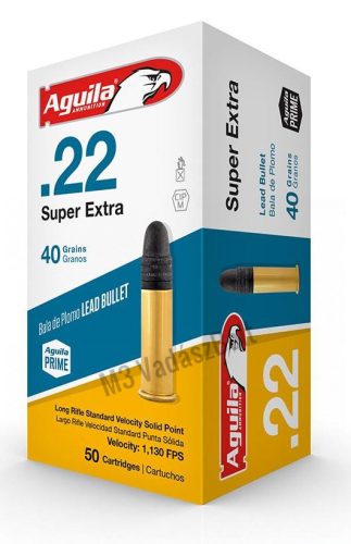 .22LR Aguila Super Extra SV SP 2.6g, 40gr