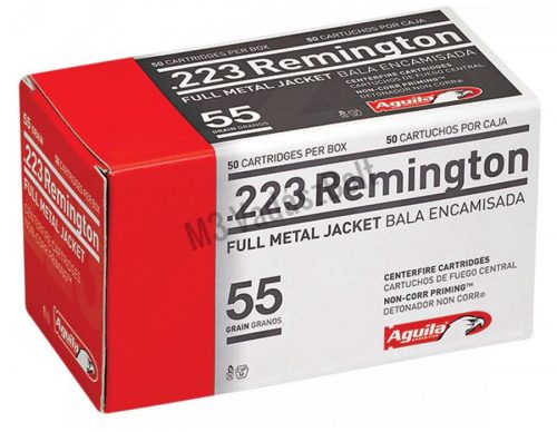 223Rem FMJ 55gr Aquila