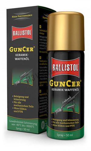 Ballistol GunCer fegyver olaj kerámia adalékkal  50ml