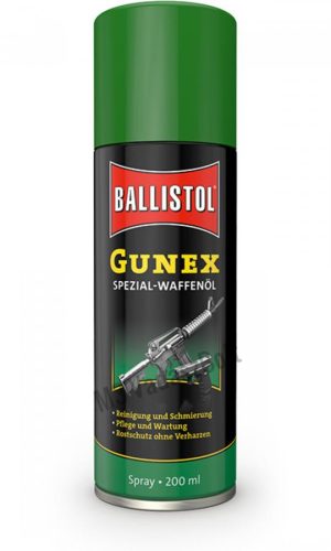 Ballistol Gunex fegyverolaj spray 200ml