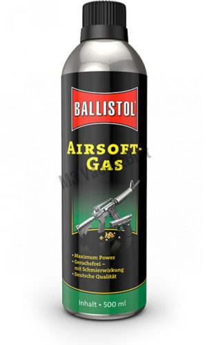 Airsoft gáz Ballistol, 500ml