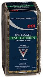 .22 WinMag CCI TNT Green 30gr HP ólommentes