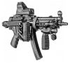 MP5 A5 aluminium sin rendszer