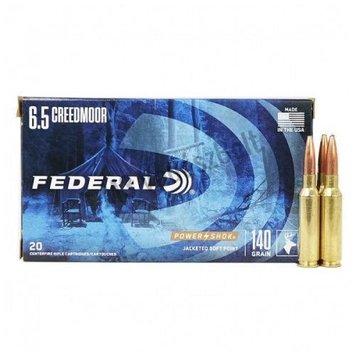 6,5 Creedmoor Power-Shok SoftPoint 140gr Federal