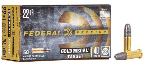 .22LR Federal Target Gold Medal 40gr