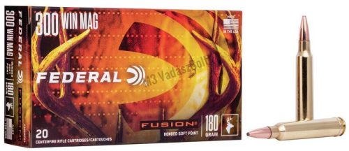 300 Win. Federal Fusion 180gr 11.7g