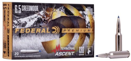 6,5 Creedmoor Terminal Ascent 8.4g 130gr Federal