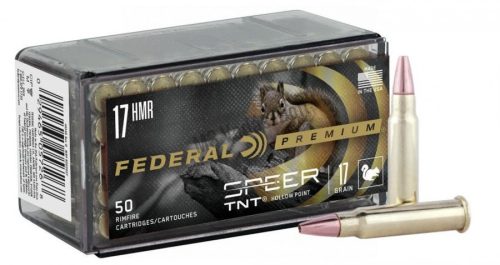 17 HMR Federal Speer TNT JHP V-Shok 17gr