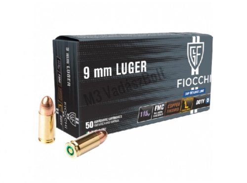 9x19 Fiocchi FMC RAM 115gr LL Duty