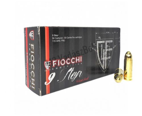 9 Steyr FMJ 115grain Fiocchi