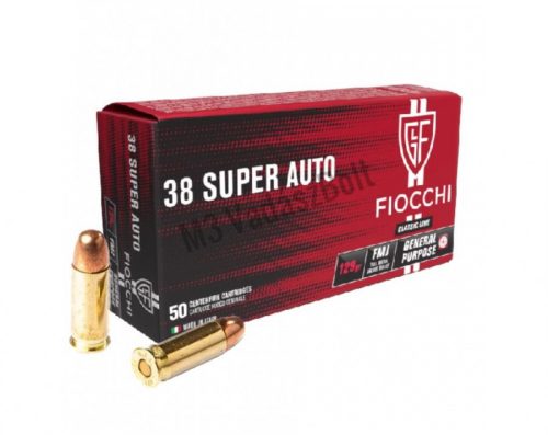 38 Superauto FMJ Fiocchi 129gr