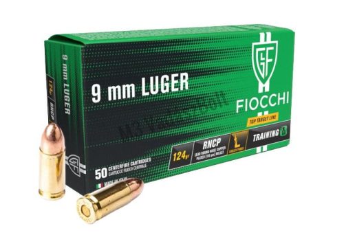 Fiocchi RNCP 9x19 124gr 5.000db -175Ft/db