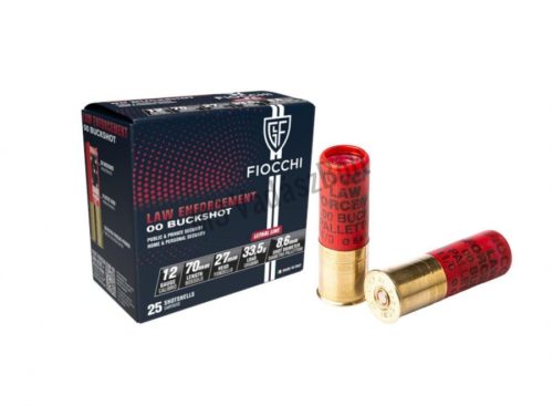 Fiocchi Law Enforcement 12/70 00 BUCKSHOT 27mm 33,5g 8,6mm