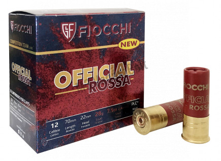 12/70/2.4 28g 22mm Fiocchi Official Rossa vadász löszer