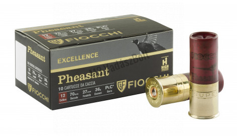 12/70/2.9 36g 27mm Fiocchi Fácán-Pheasant sörétes lőszer