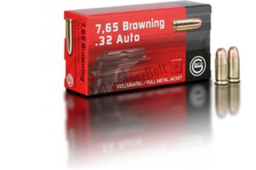 7,65 Browning/32Auto GECO FMJ 4,75g - Lőtereknek