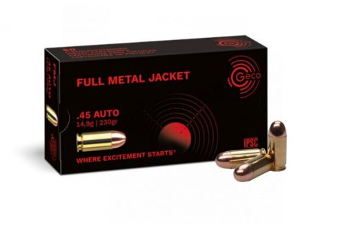 Geco 45 ACP FMJ 230gr, 14,9g