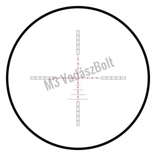 Hawke céltávcső 6-24x50 AirMax WA SF AMX IR szálkereszt, 30mm