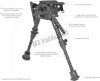 Deben bipod fix 15-23cm