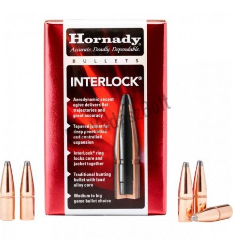 .30 (7,62) Hornady Lövedék InterLock SP 180gr