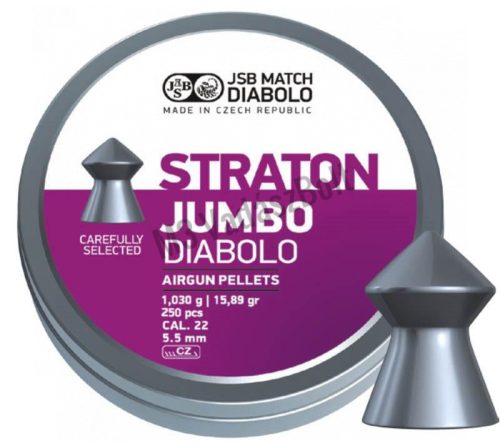 JSB Jumbo Straton 5,50mm légpuska lövedék, 250db