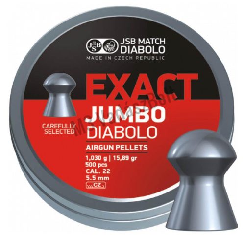 JSB Exact Jumbo 5,50mm légpuska lövedék