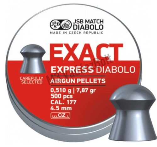 JSB Exact Express 4,52mm légpuska lövedék