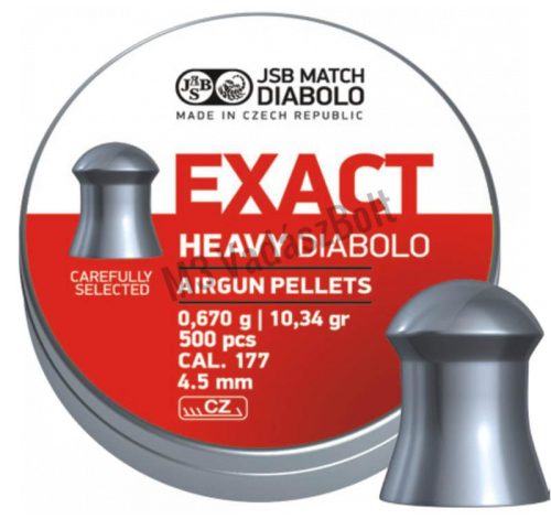 JSB Exact Heavy 4,52mm légpuska lövedék