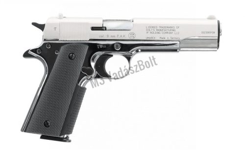 Colt Government 1911A1 Polirozott króm 9mm PAK gázpisztoly