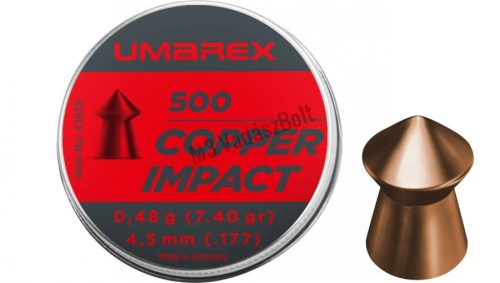 Umarex Copper Impact 4,5mm lövedék